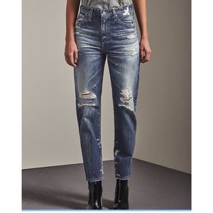 Ag The Phoebe Jeans High Waist Straight Leg NWT
